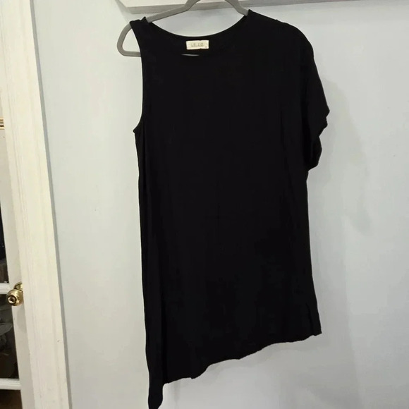 Bella‎ Dahl Black One Shoulder Dress - Picture 1 of 4